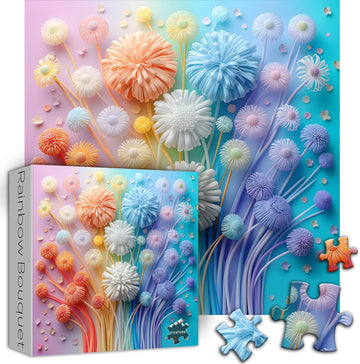 Arcobaleno puzzle puzzle 1000 pezzi